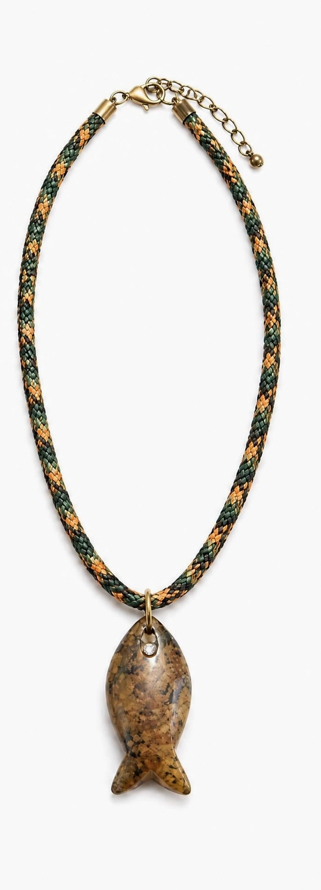 Brown Dockside Strand Necklace