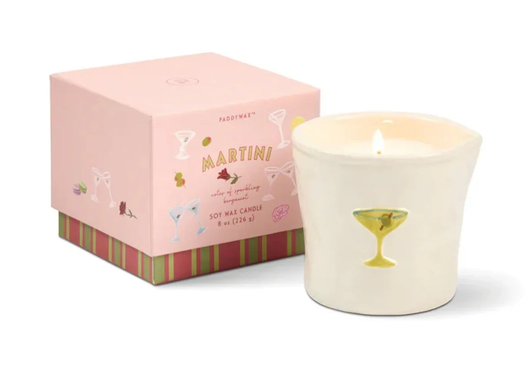 Martini Ceramic Candle - Paddywax