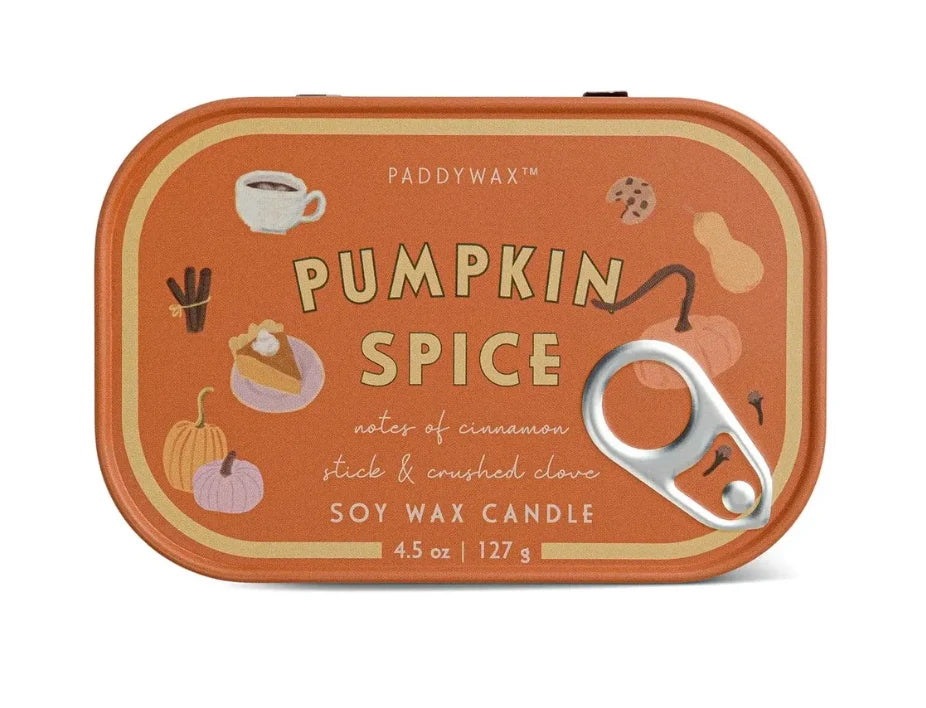 Pumpkin Spice Tinned Candle