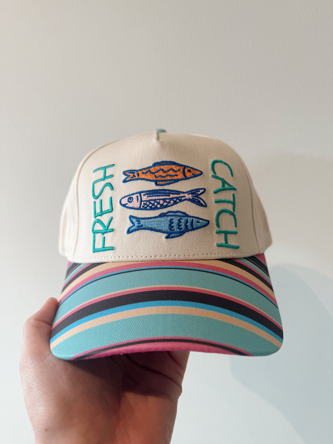 Fresh Catch Embroidered Trucker Hat