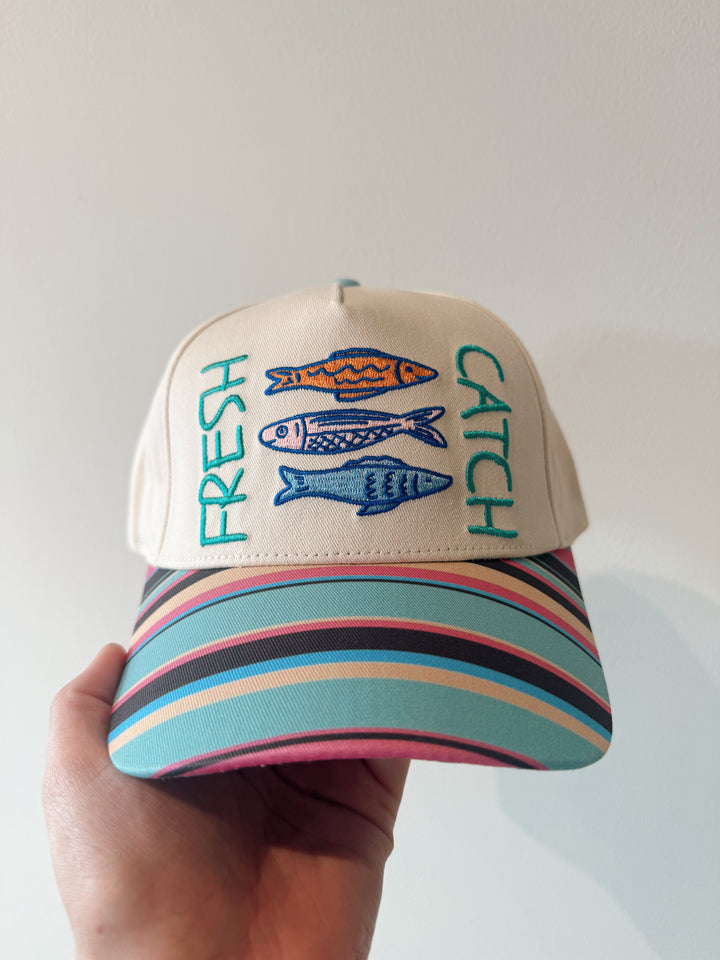 Fresh Catch Embroidered Trucker Hat