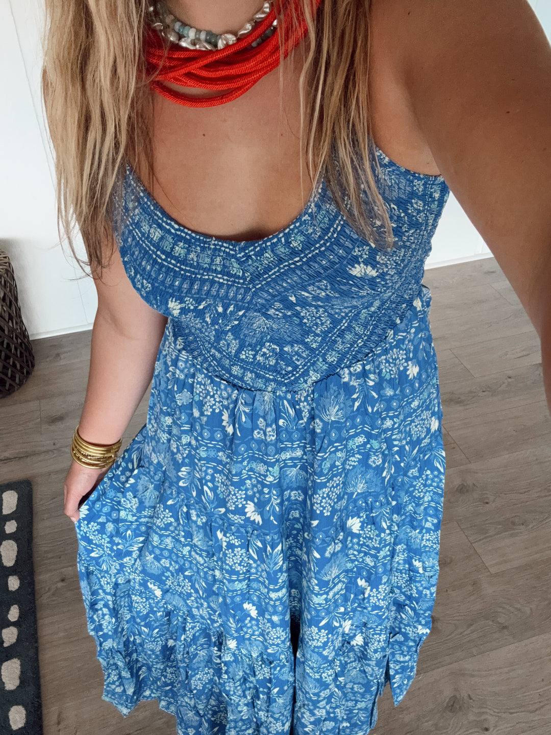 No Blues Maxi Dress