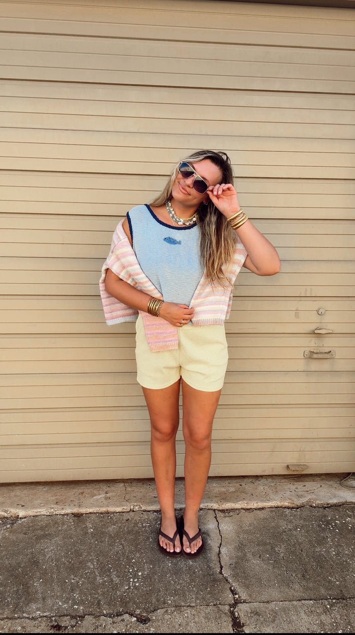 Good Catch Beaded Tank