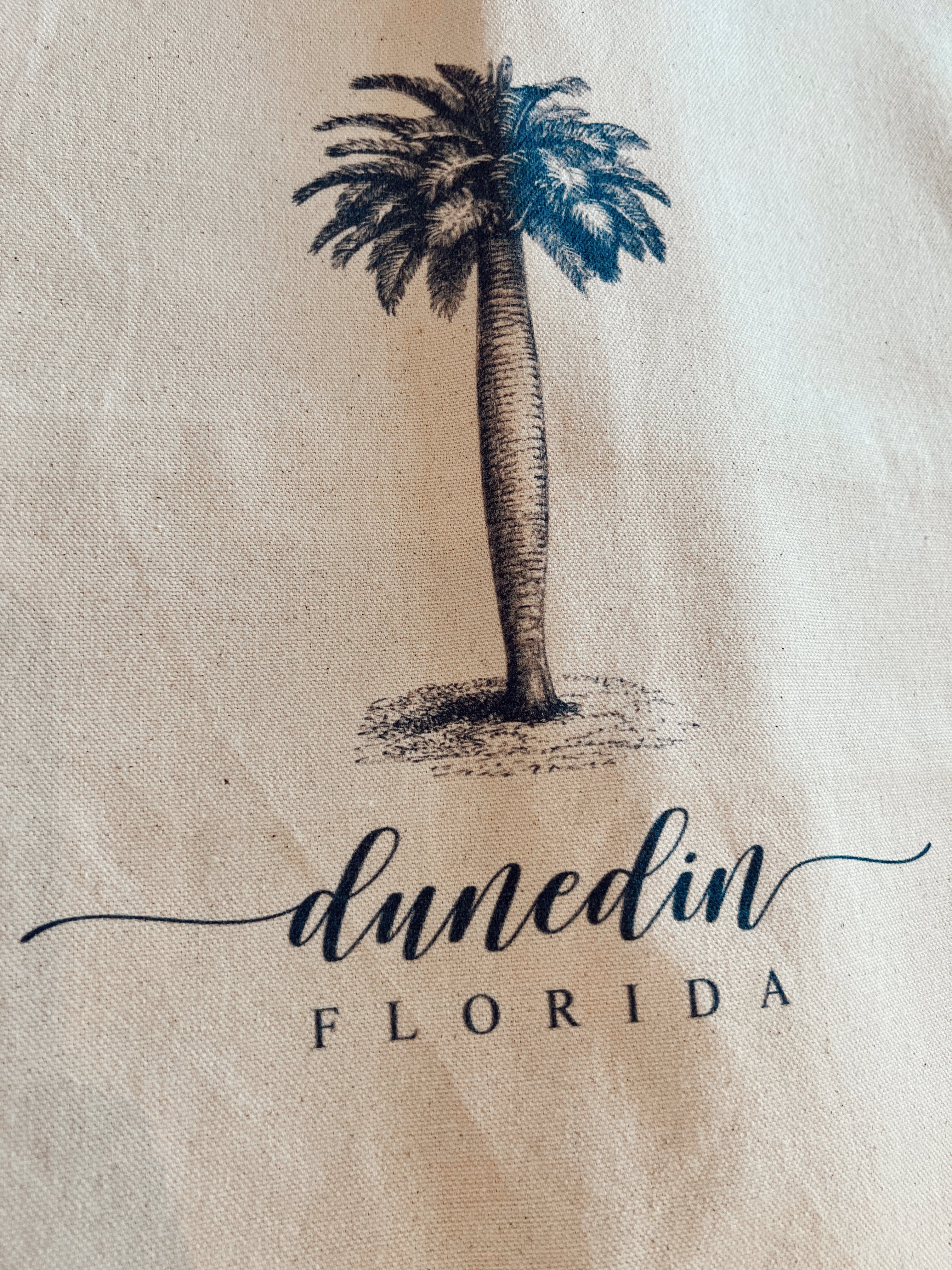 Dunedin Palm Tree Pillow w/ Insert