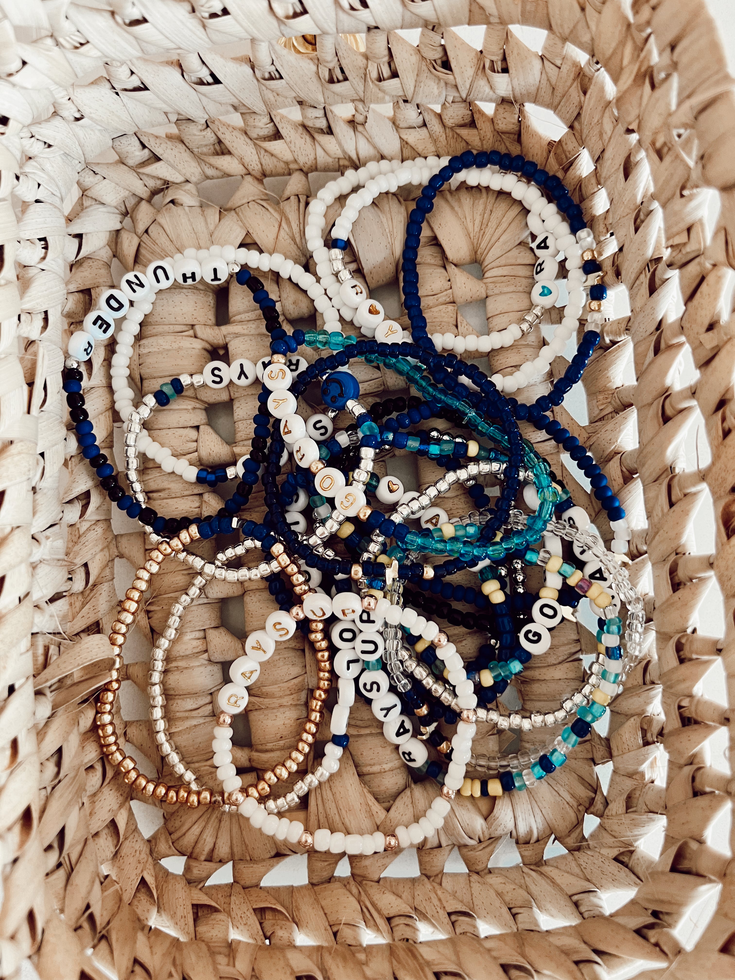 Beaded Bracelets - Sports