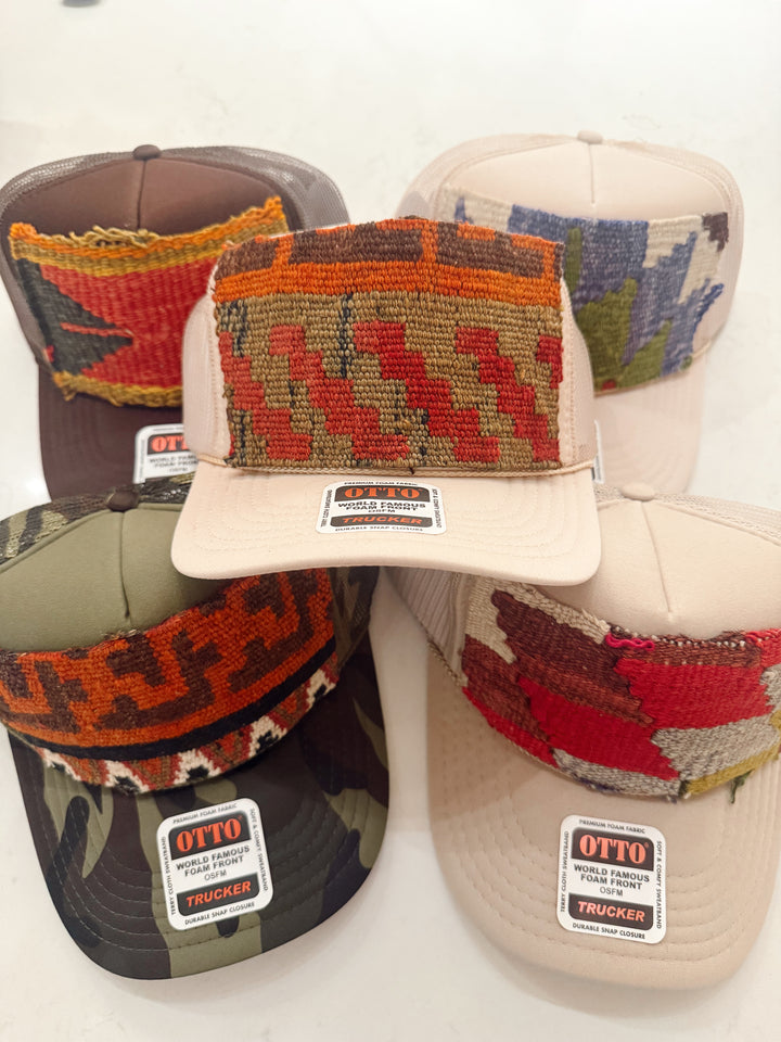 Turkish Kilim Trucker Hat