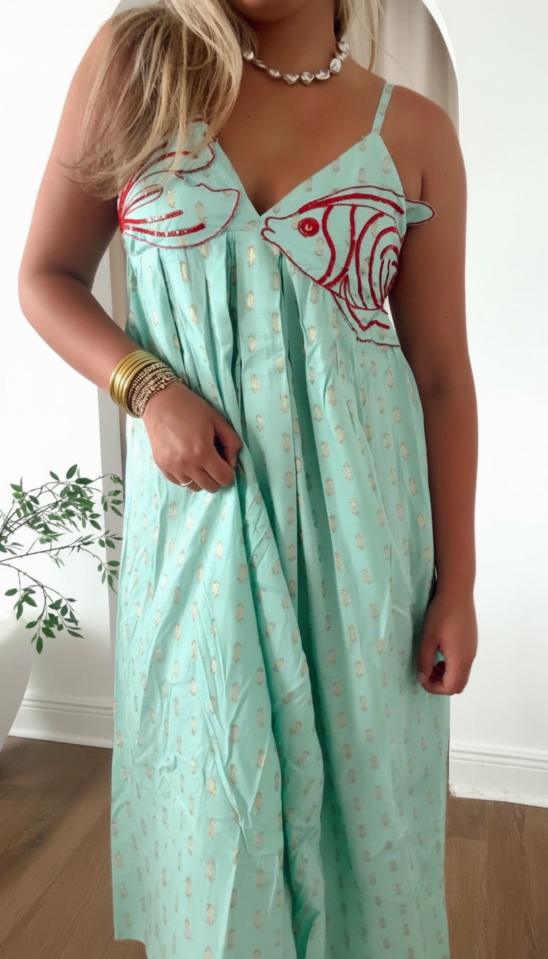 Deep Sea Maxi Dress