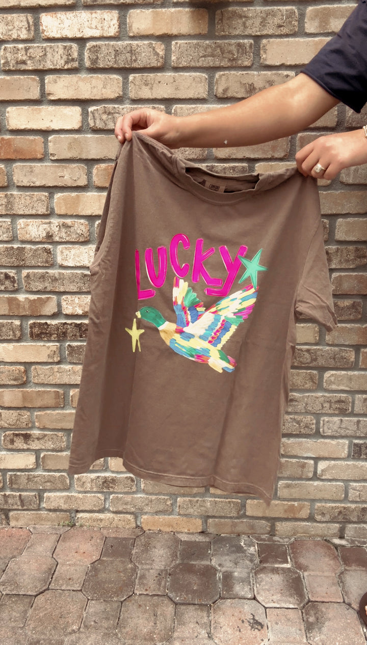 Lucky Duck Graphic Tee