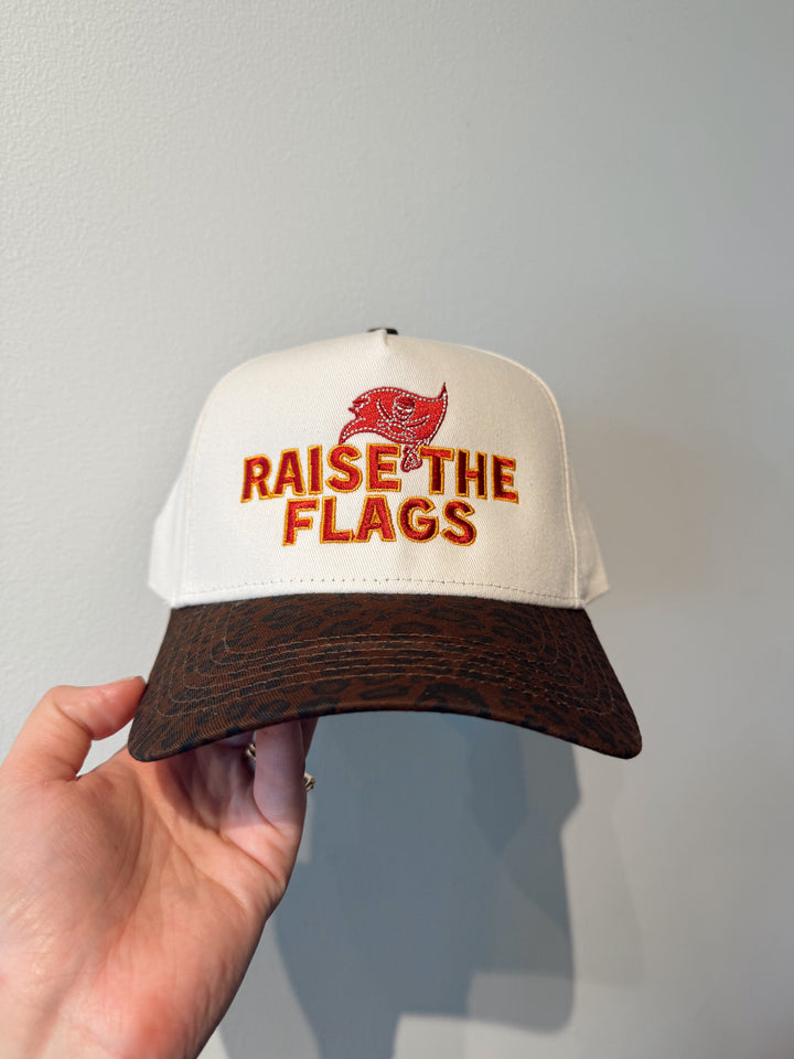 Raise The Flags - Leopard Brim | Tampa Bay Bucs INSPIRED