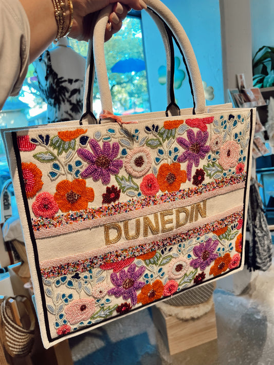 Spring Multicolor Dunedin Beaded Bag