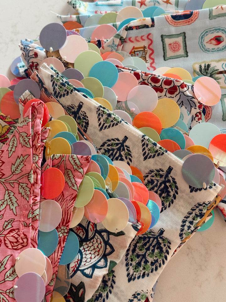 One of a KIND Sequin Bandanas