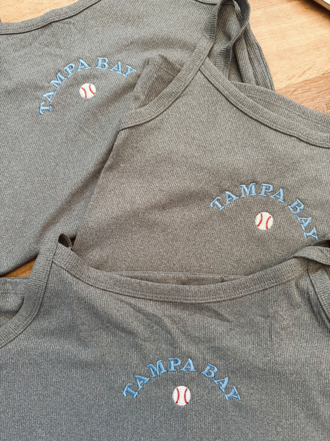 Tampa Bay Rays Embroidered Tank