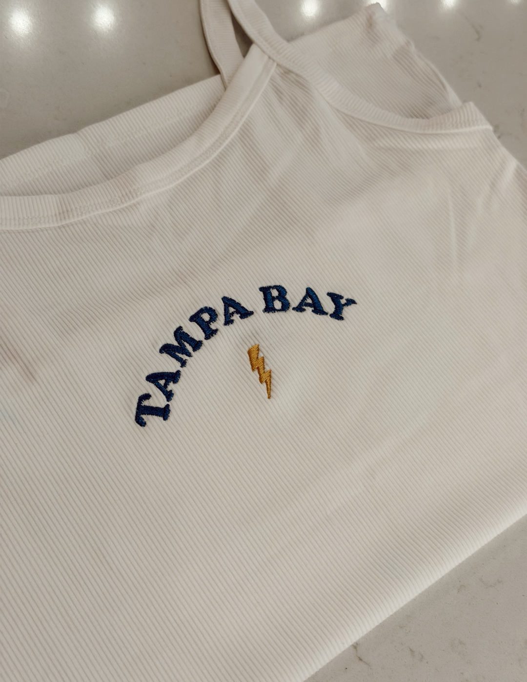 Tampa Bay Lightning Embroidered Tank
