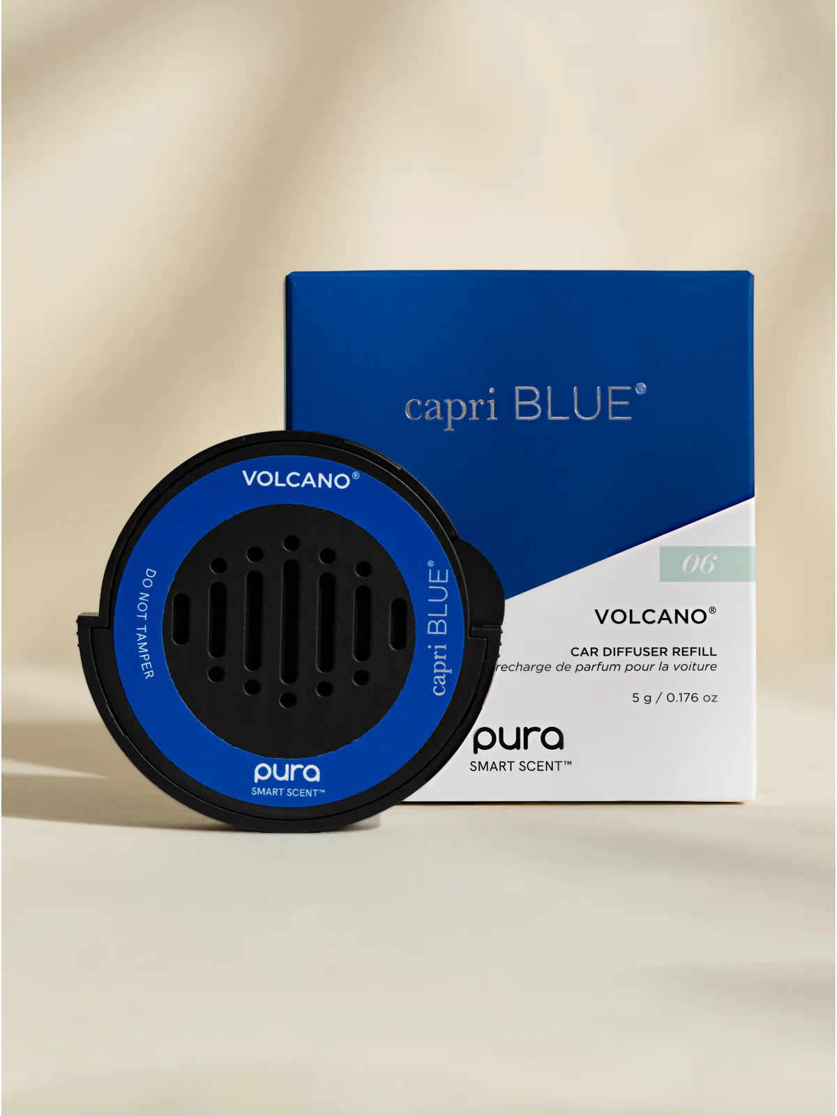 Volcano Capri Blue Pura Car Diffuser Refill