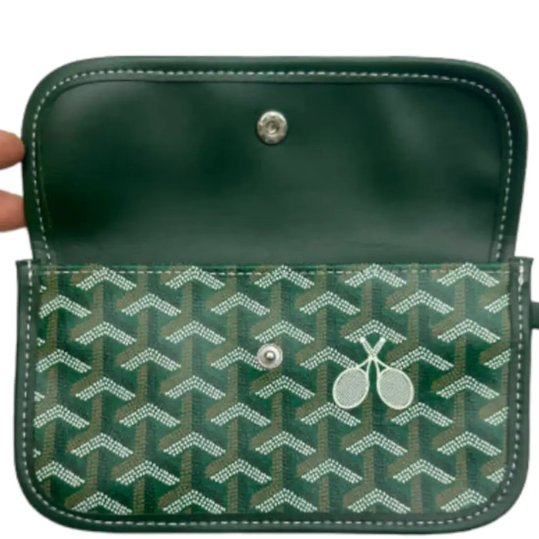 The Whimsy Large Tennis Tote - Green