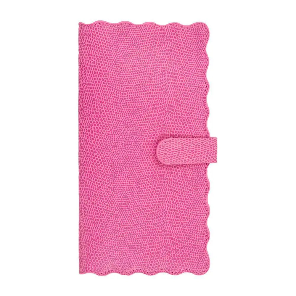 Lizard Scallop Travel Wallet