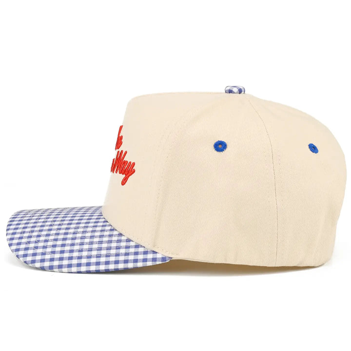 It's the American Way Letter On Two Tone Trucker Hat