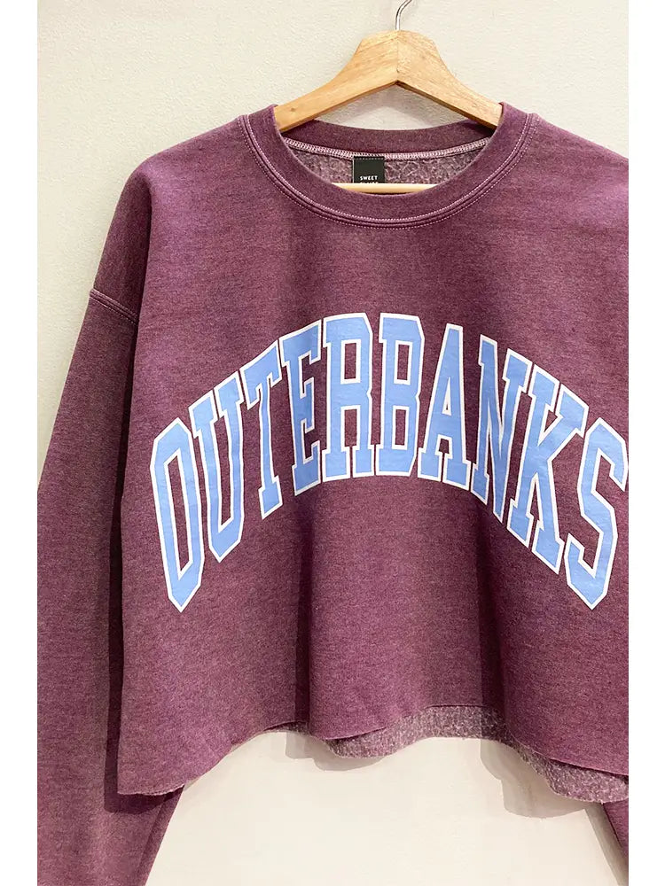 Outerbanks Cropped Sweatshirt