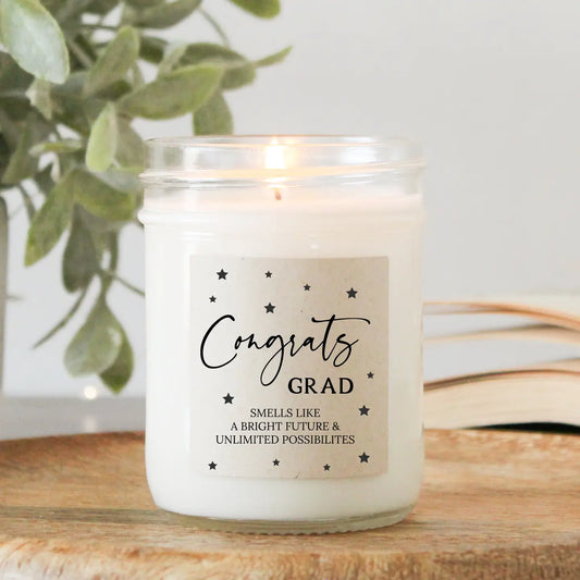 Congrats Grad Soy Candle / Graduation Gift