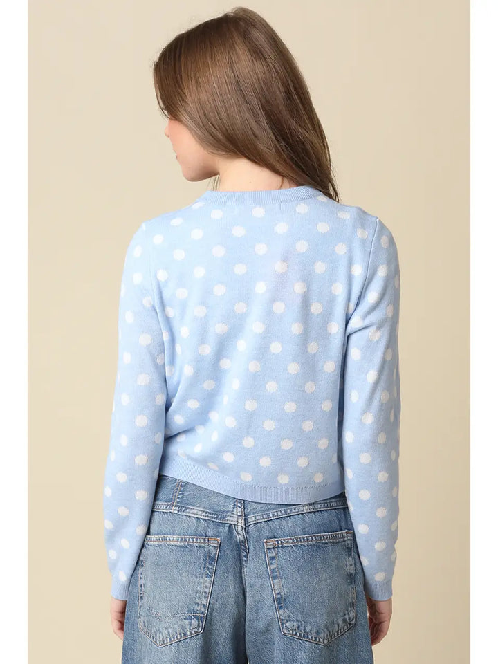 Callie Polka Dot Cardigan