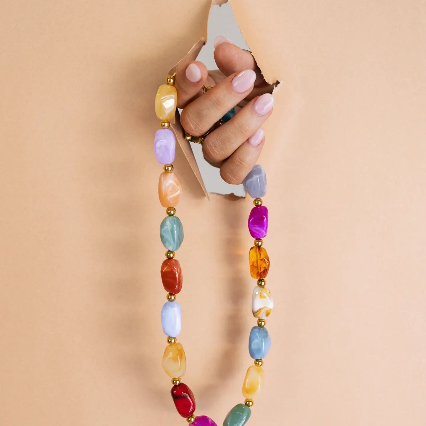 Color Lover Stone Necklace
