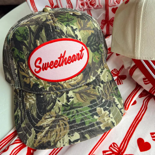 Sweetheart - Camo Vintage Hat