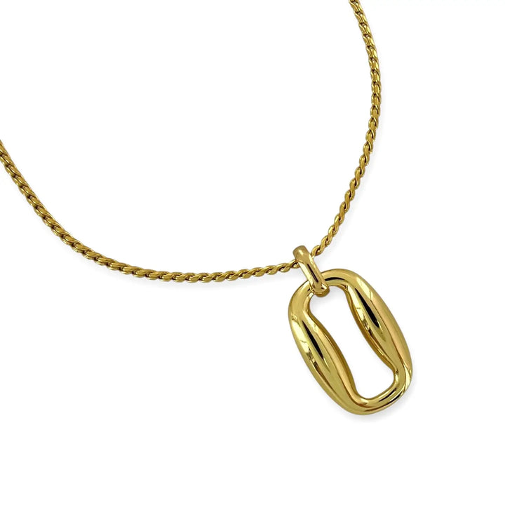 Abstract Water Resistant Necklace