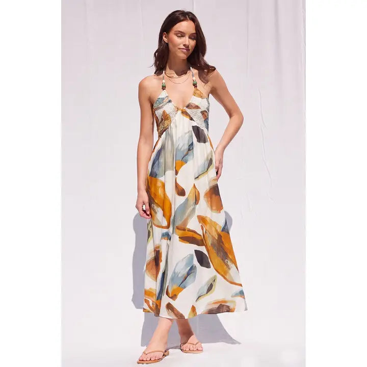 Amber Skies Maxi Dress