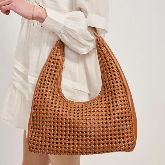 Renne Knot Woven Hobo