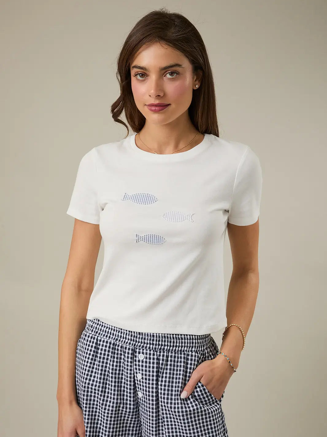 Fish Patchwork Baby T-Shirt