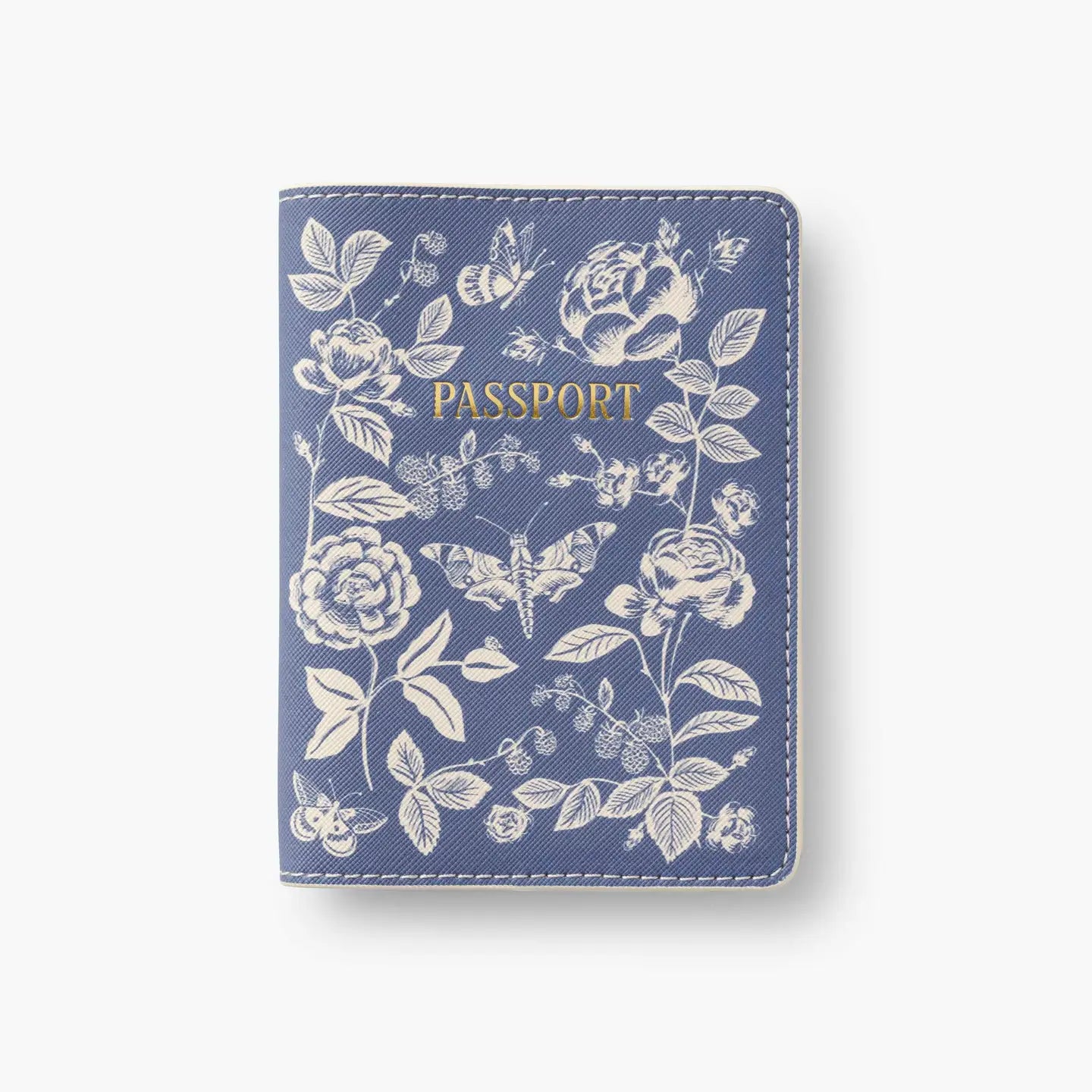English Rose Passport & Luggage Tag Set
