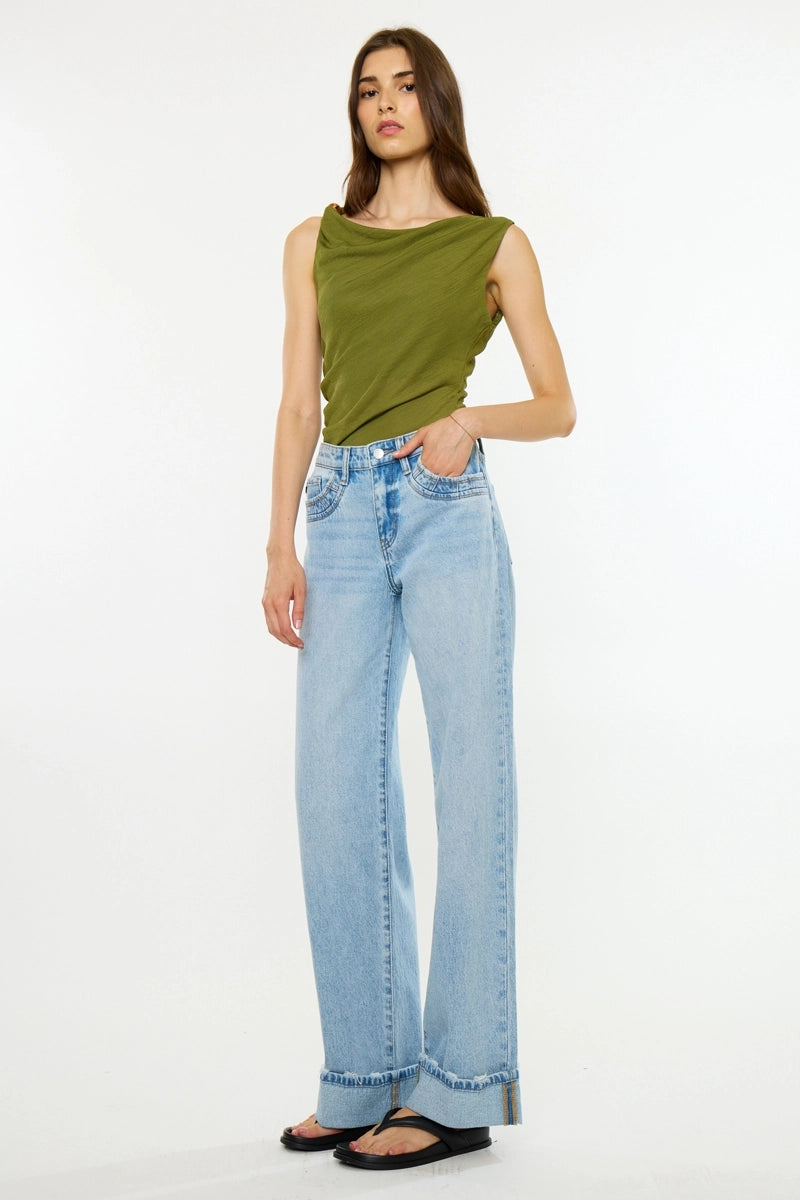 90's Low Rise Relaxed STRAIGHT