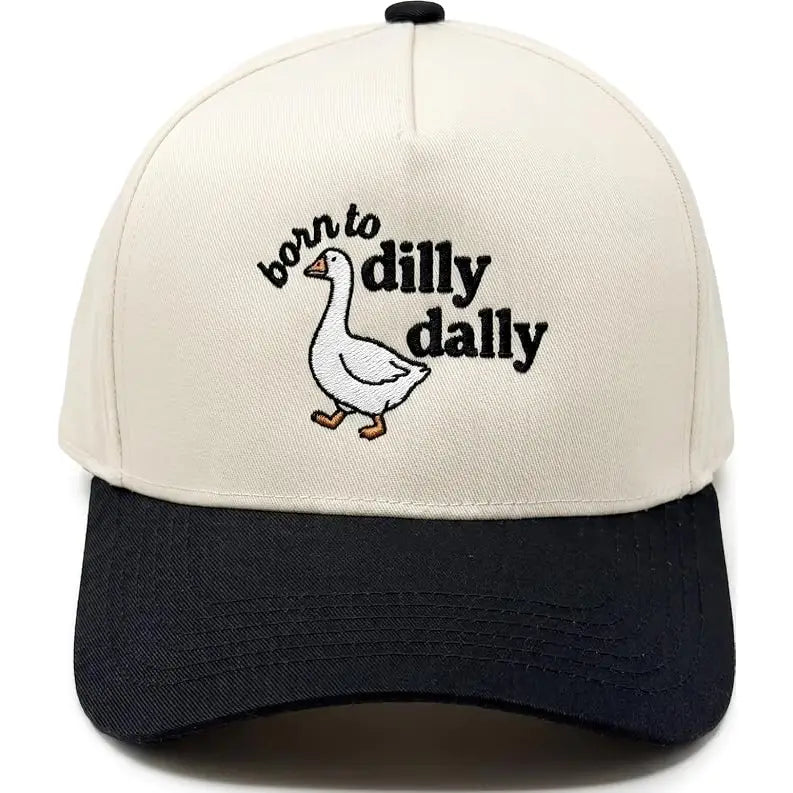 Born To Dilly Dally - Black/Beige
