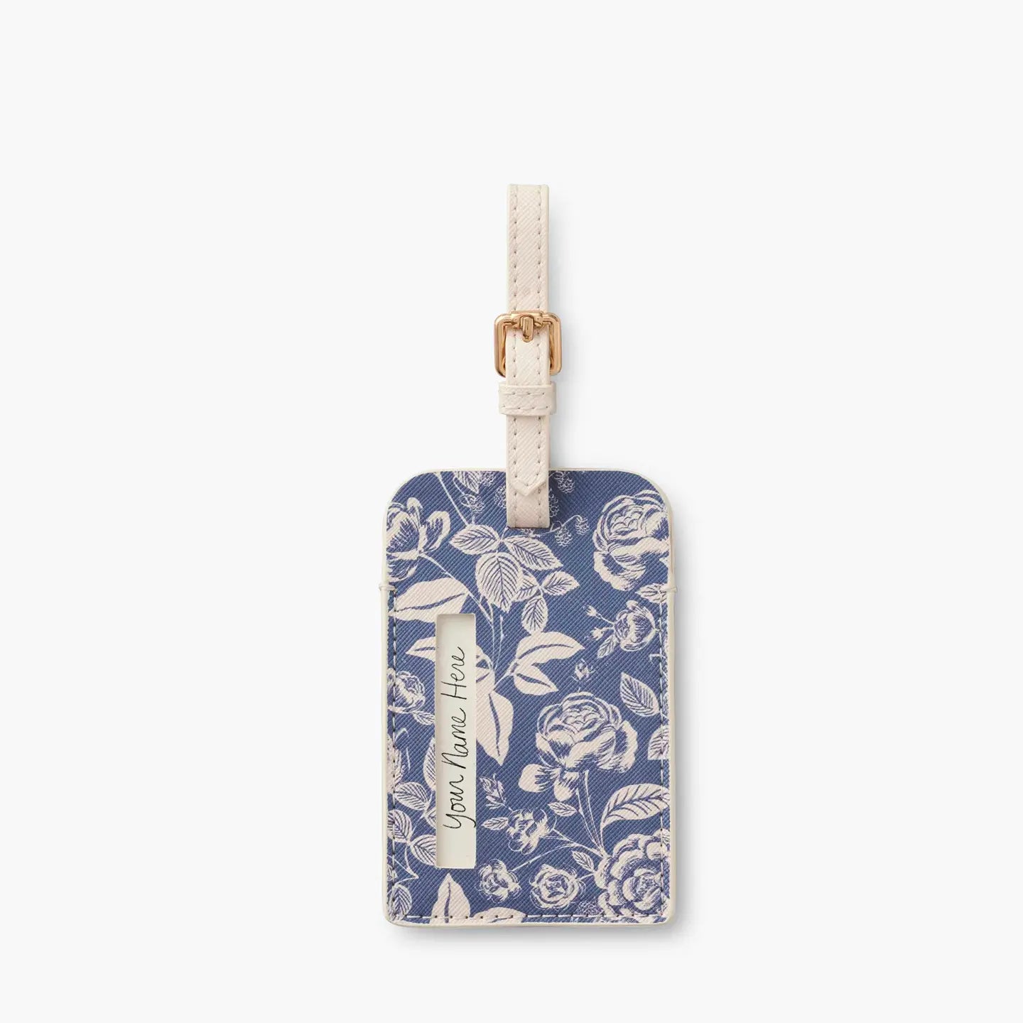 English Rose Passport & Luggage Tag Set