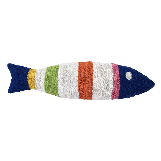 Shaped Picket Fish Hook Pillow
