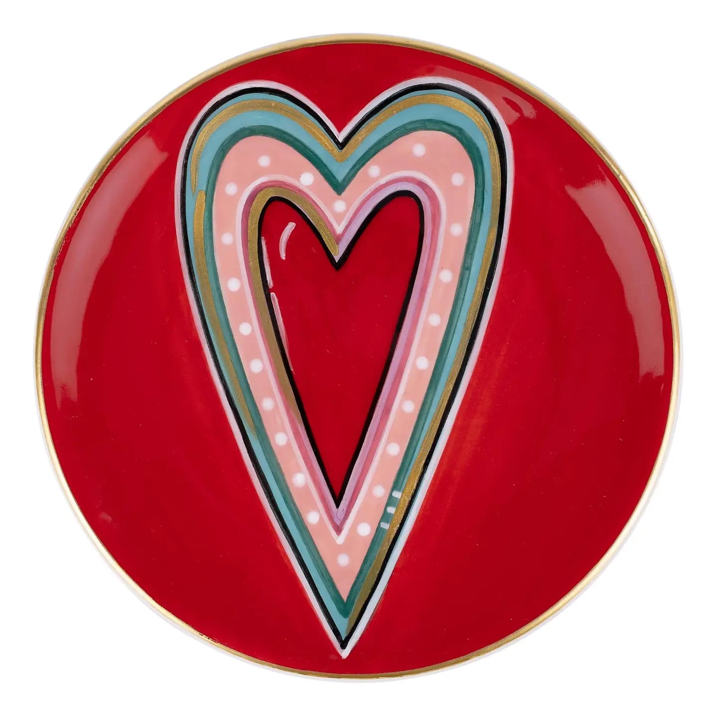 Whimsical Heart Trinket Tray