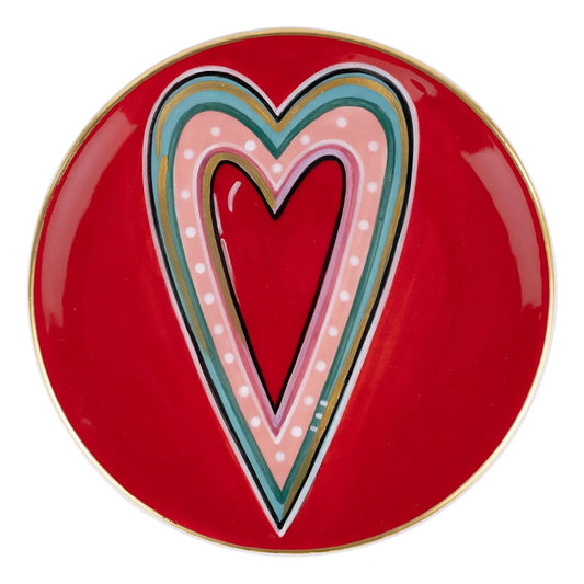 Whimsical Heart Trinket Tray