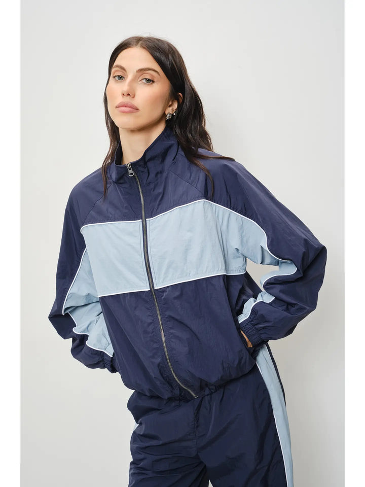 Tobias Color Block Track Jacket / Windbreaker