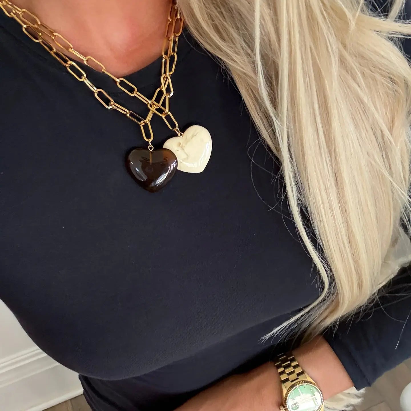 Harlow Necklace in White