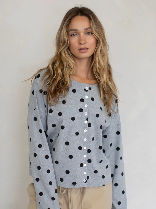 Esme Polka Dot Cardigan