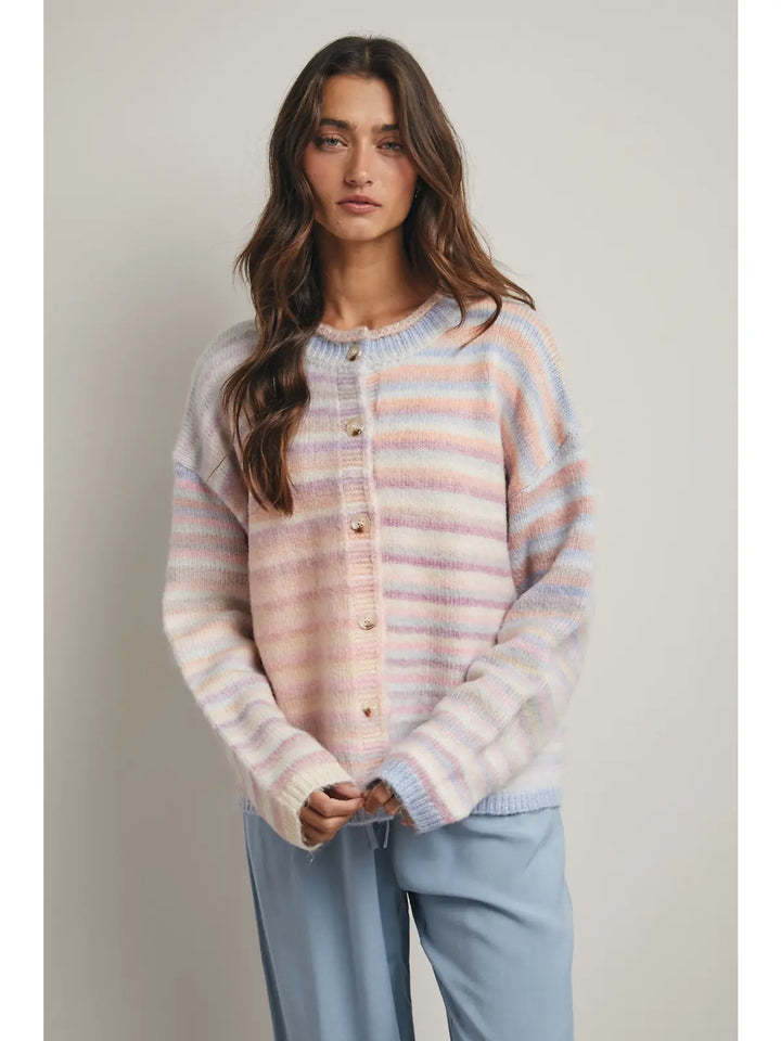 Pastel Life in Color Cardigan