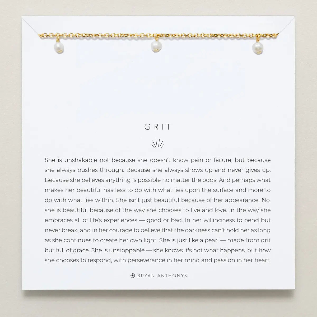 Grit Choker - Bryan Anthonys