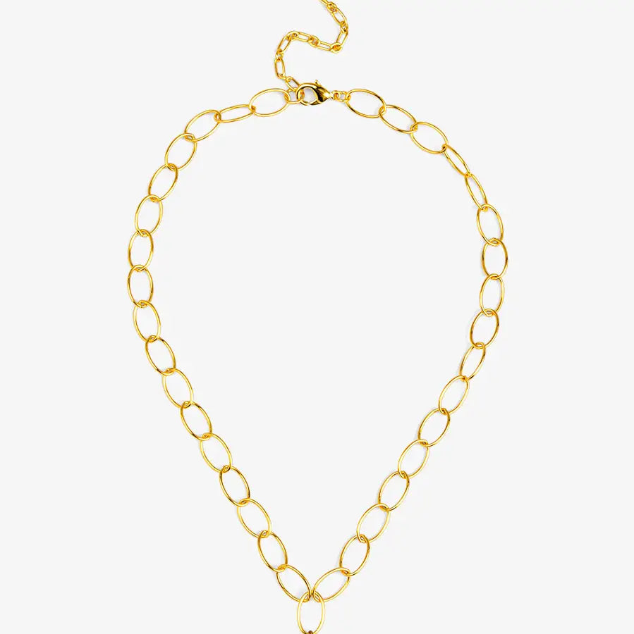 Baroque Drop Pendant Necklace