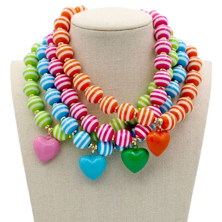 Cabana Stripe Necklace - 4 Colors