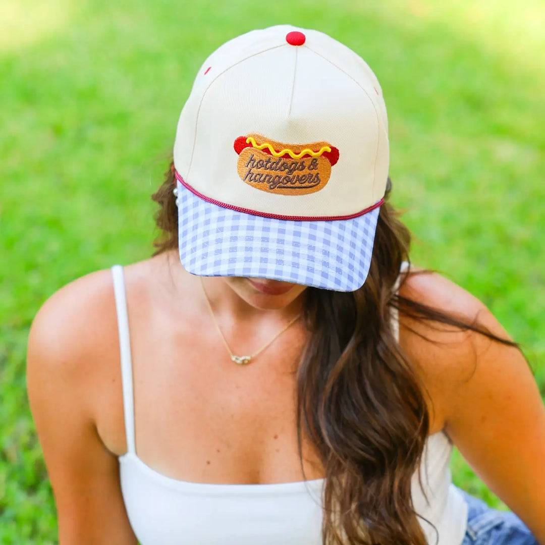 Hotdogs & Hangovers Canvas Cap