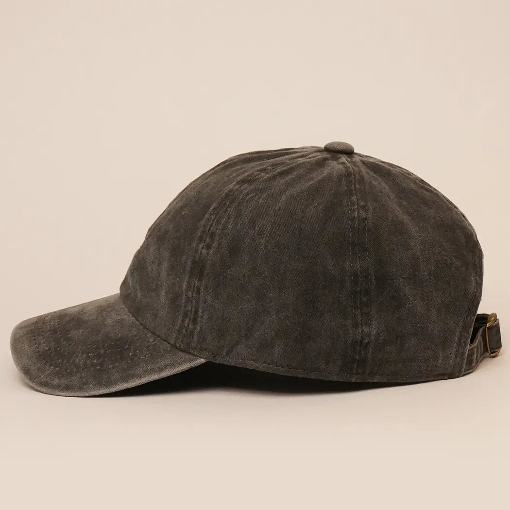 Ghost Embroidered Ball Cap