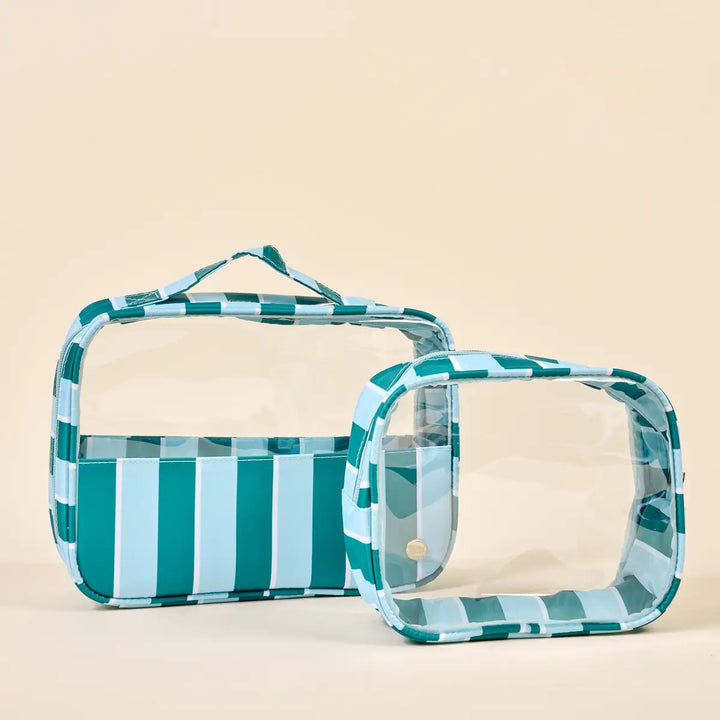 Clearly Chic Cosmetic Bag Set