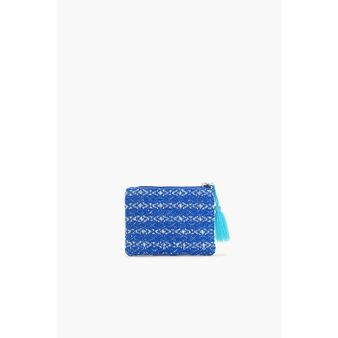 Crab It Beaded Coin Pouch