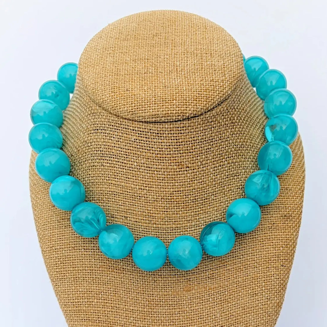 Turquoise Bauble Necklace