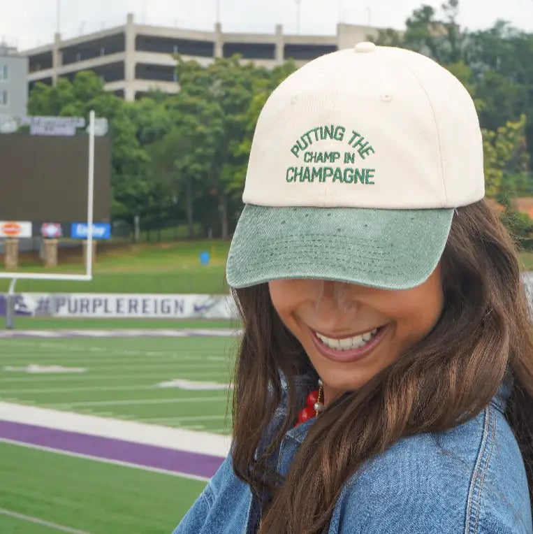 Putting the Champ in Champagne - Dad Cap